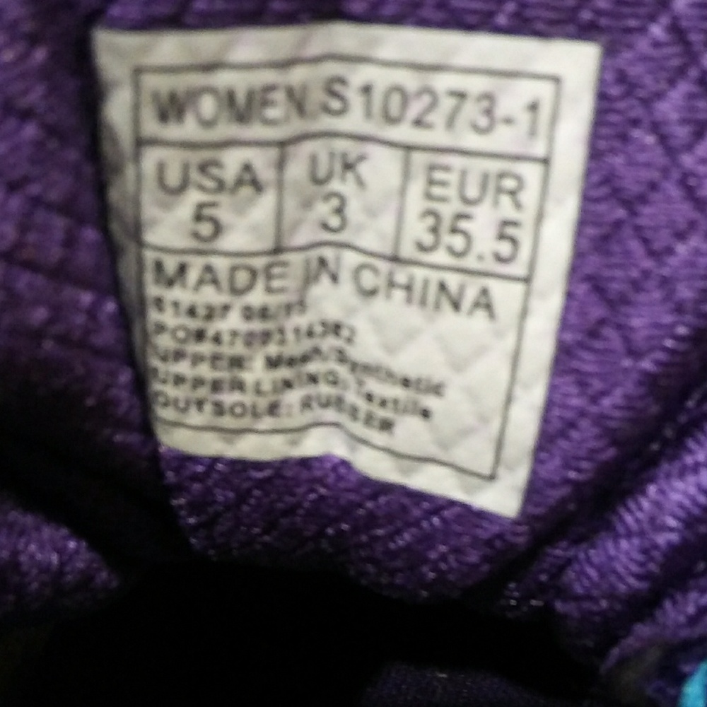 Womens Saucony Ride 8 running shoes Size 5